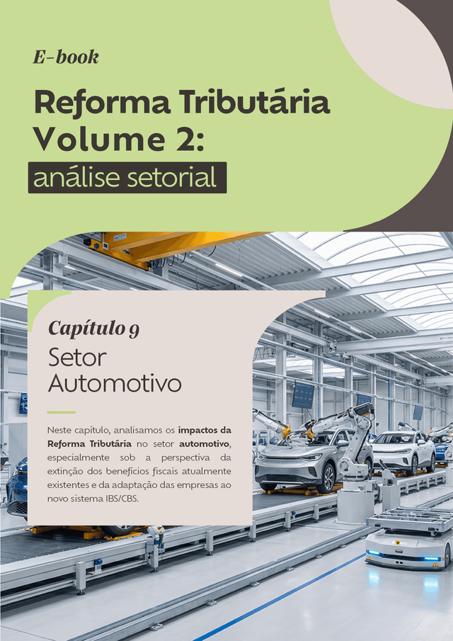 Capítulo 9 | Vol. 2 - E-book Reforma Tributária: Análise Setorial